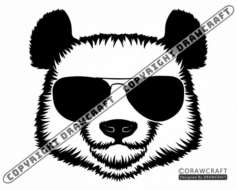 Download Panda In Sunglasses SVG Panda SVG Cool Panda Svg Panda Cut ...
