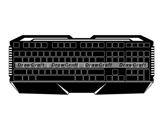 Download Gaming Keyboard Svg Keyboard Svg Gaming Svg Keyboard Cut Etsy