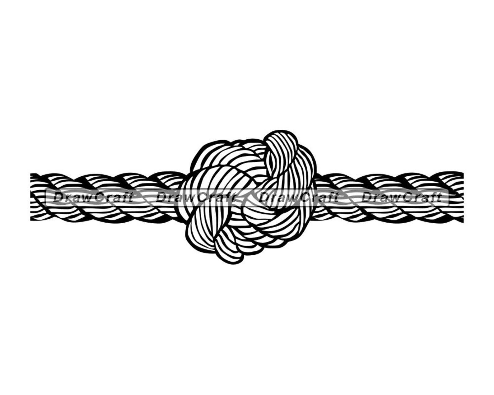 Rope Knot SVG Rope Svg Knot SVG Nautical Knot Svg Rope Etsy
