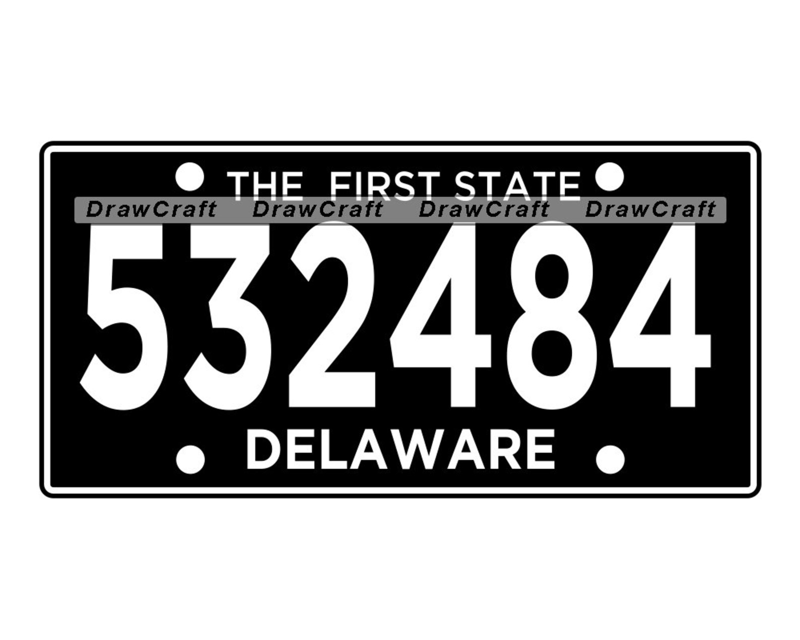 Delaware Licence Plate Svg Delaware Svg Driving Svg Driver Etsy