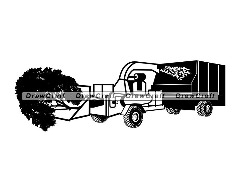 Wood Chipper 3 SVG Wood Chipper SVG Wood Chipper Cut Files Etsy