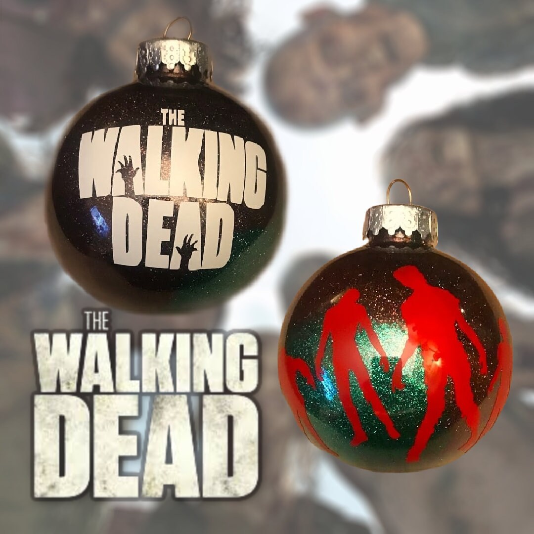 The Walking Dead Ornament - Etsy
