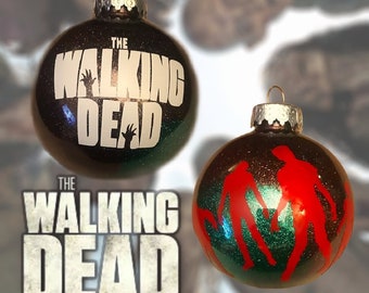 The Walking Dead Inspired Handmade Christmas Ornament For Fans 