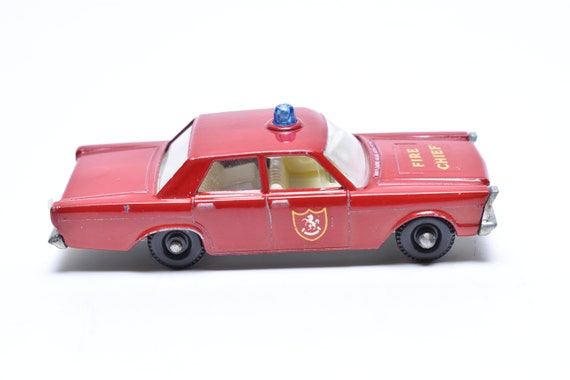 red matchbox car