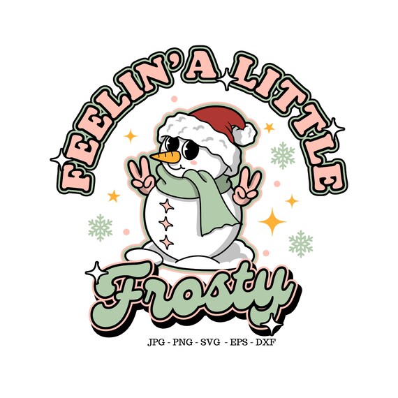 Christmas Shirt Svg, Retro Png, Frosty Png, Retro Mama Svg