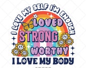 Inspiring Quotes Svg, I Love Myself, Self Love Gifts, Self Care Gifts