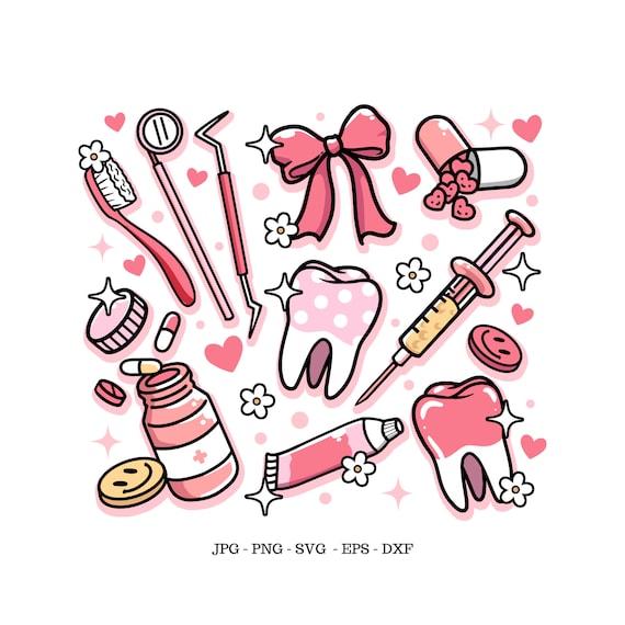 Dental Assistant Svg, Dental Student Gift, Dental Hygiene Gift, Dentist Tooth Svg