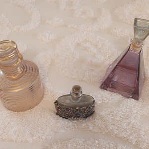 Set of three vintage Perfume bottles