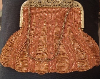 Vintage beaded purse