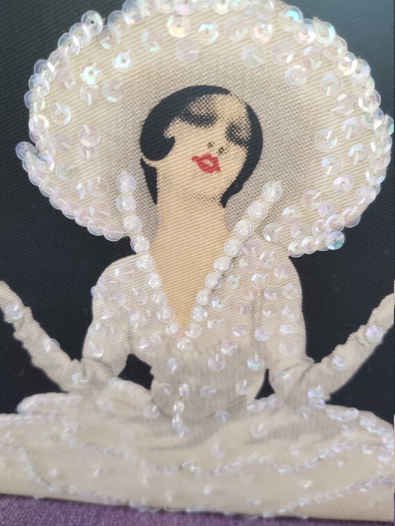 Bejeweled cigar box purse