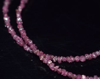 Raw diamond necklace diamond necklace rough diamond birthstone necklace diamond jewelry raw diamonds uncut diamond.