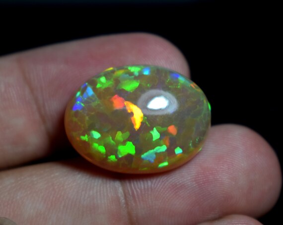 Welo Opal Fire Opal Rare Natural Ethiopian Opal Faceded Nuggets 6x8-10x15 MM Fire Opal Wholesale Opal Nuggets Lot