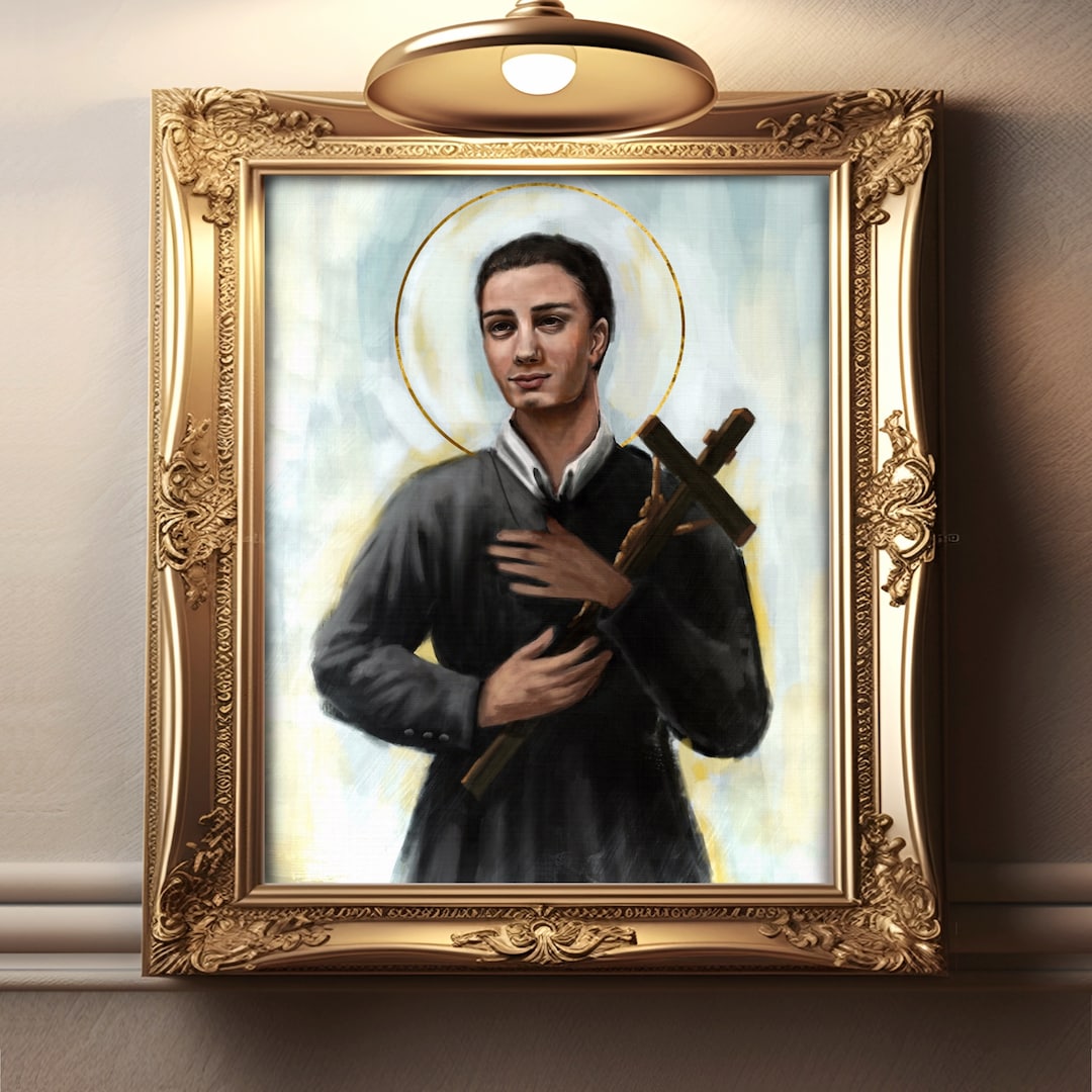 St. Gerard Catholic Fine Art Print - Etsy