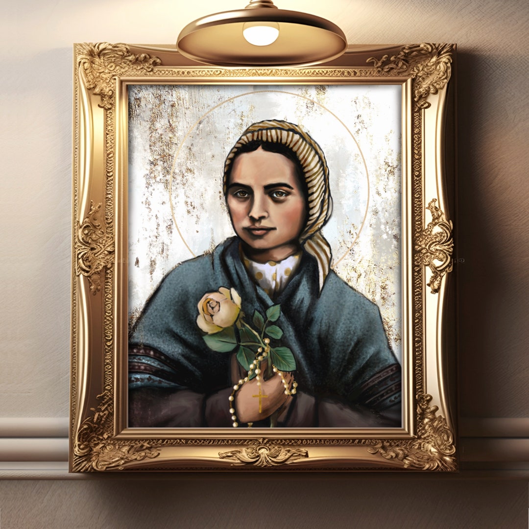 Bernadette Catholic Fine Art Reproduction, Wall Art Canada