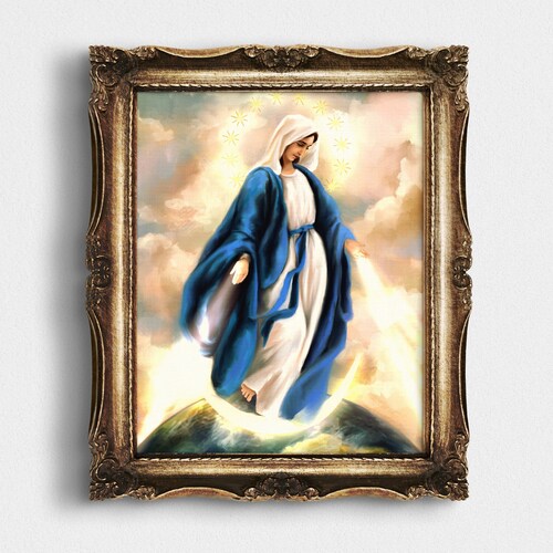 Our Lady of Grace Fine Art Print - Etsy