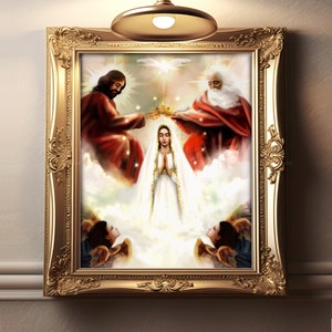 Mary, Queen of Heaven | Catholic Fine Art Print