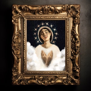 The Assumption of Mary Catholic Fine Art Print
