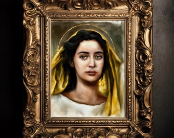 Hl. Martha von Bethanien Fine Art Print