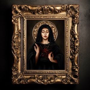 Our Lady of Sorrows, Mater Dolorosa Catholic Fine Art Print