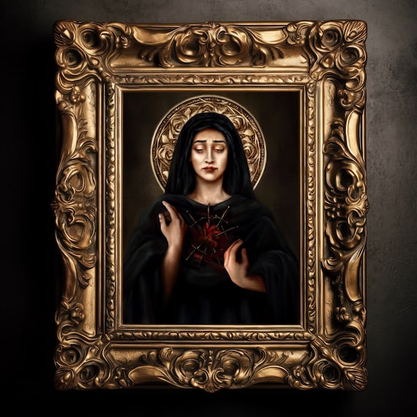 Our Lady of Sorrows - Etsy