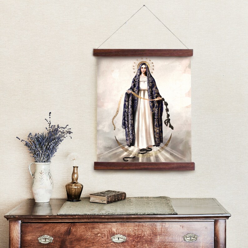Canvas Reproduction Any Image Catholic Wall Art Etsy