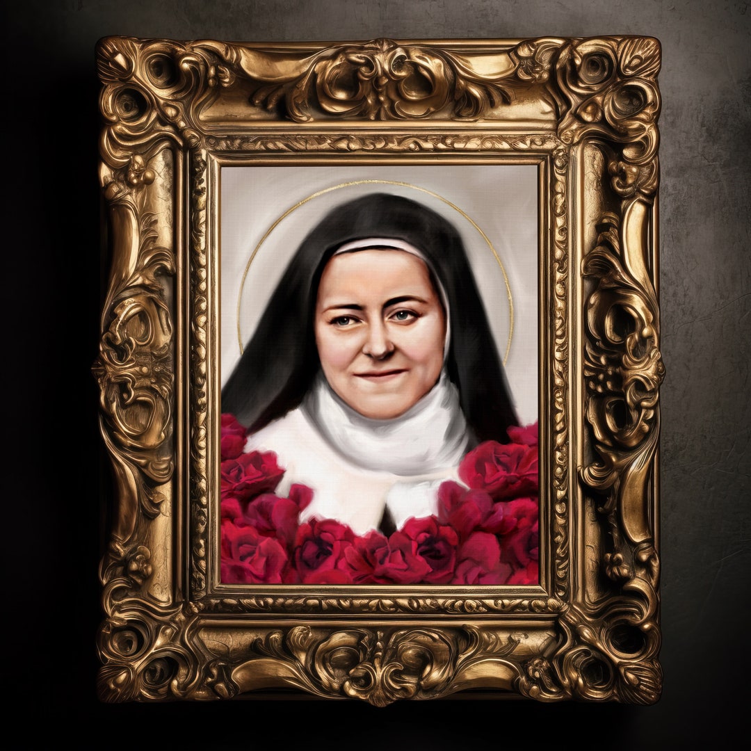 Saint Thérèse Lisieux Catholic Fine Art Print St. Thérèse Etsy