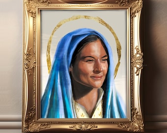 St. Kateri katholieke Fine Art Print