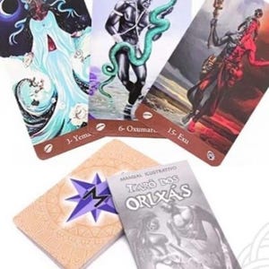 Orixás tarotkaarten orakelset Braziliaanse afro Braziliaanse tarot waarzeggerij