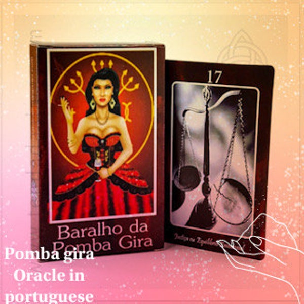 Pomba Gira tarot • oracle set• maria padilha • Brazilian • afro Brazilian tarot