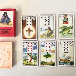 Baraja de tarot Madame Lenormand • baraja de tarot • regalo de baraja de tarot gitano