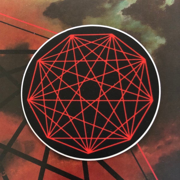 King Gizzard Nonagon Infinity Round 1.5” & 3” Stickers