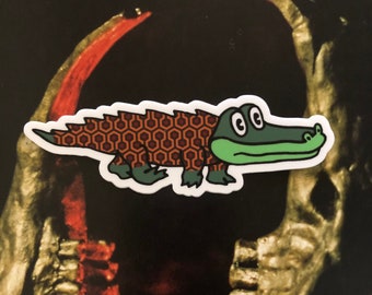 Heeeere’s Gizzy! NEW King Gizzard Redrum Sticker!
