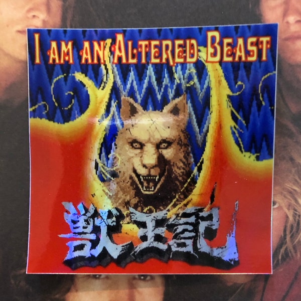 NEW! King Gizzard Altered Beast Holographic Sticker!