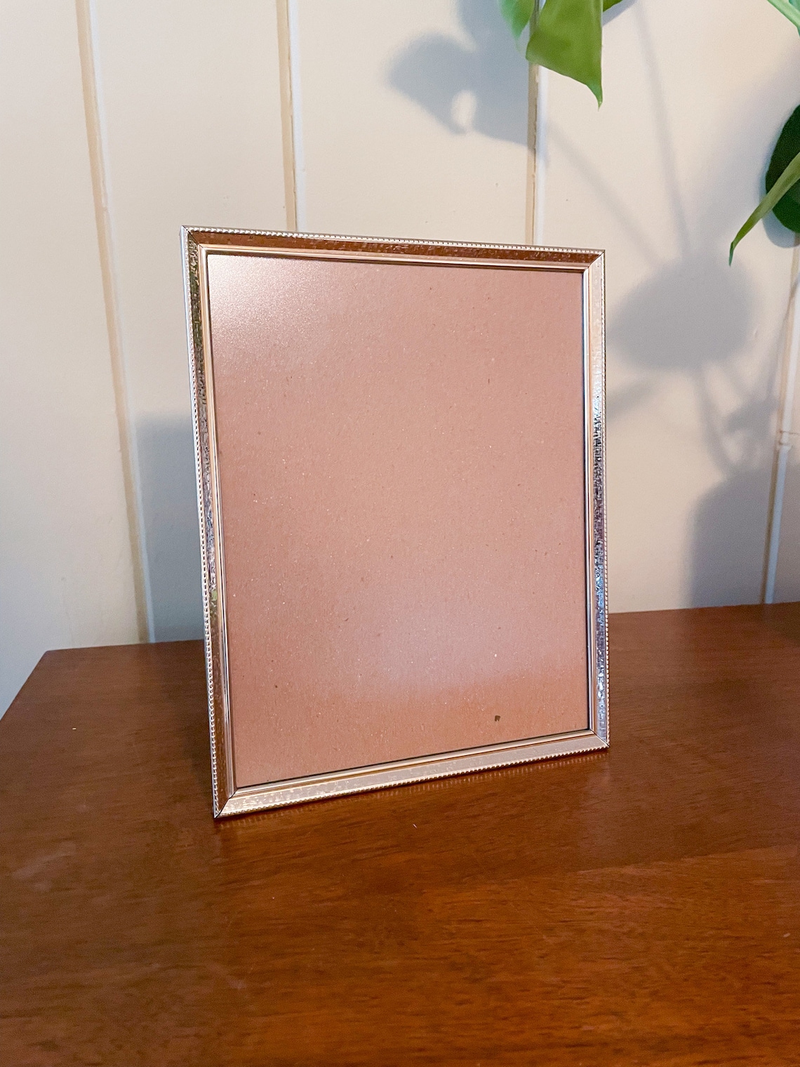 Mid Century 8x10 Picture Frame // Vintage Brass 8x10 Photo Etsy