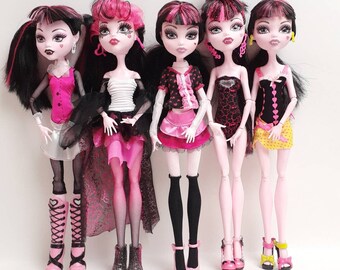 used monster high dolls lot for sale