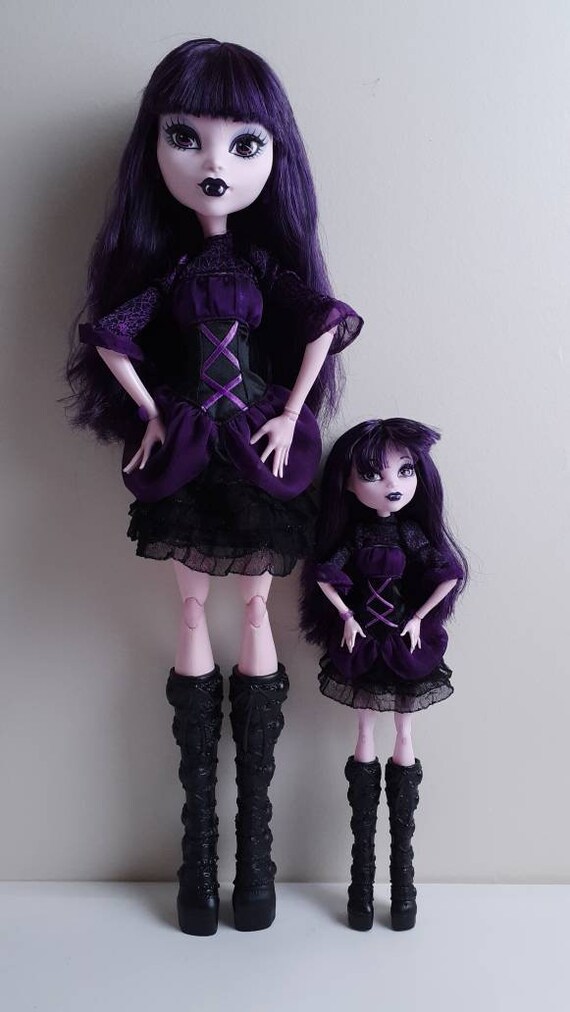 Monster High Doll Elissabat 17 and 11.5 Dressed Etsy