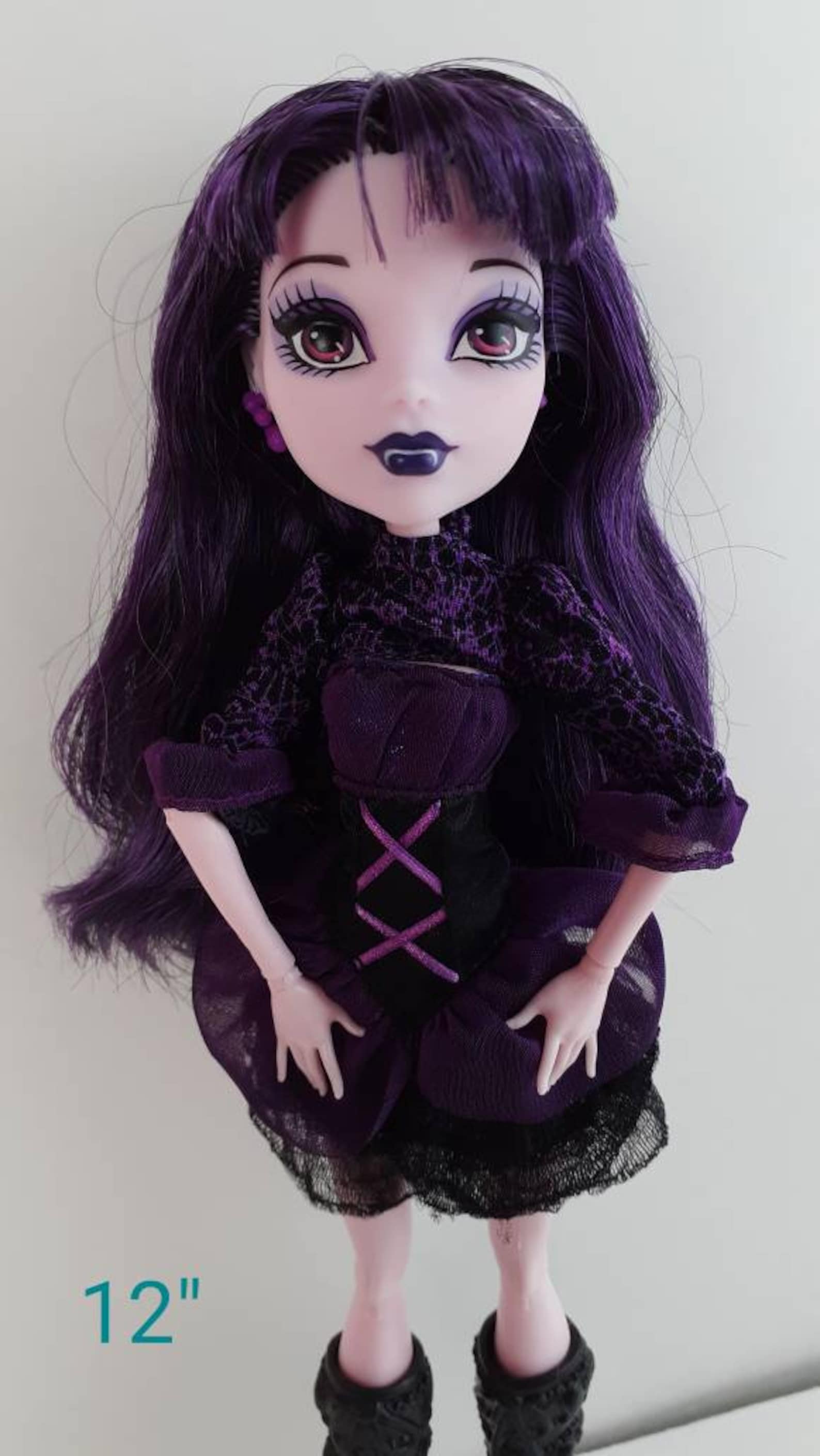 Monster High Doll Elissabat 18 Frightfully Tall and Etsy