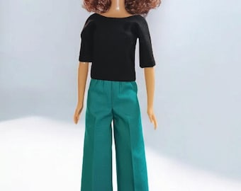 Dolls Basics Palazzo Pants for Regular Size Dolls 11.5-inch Dolls