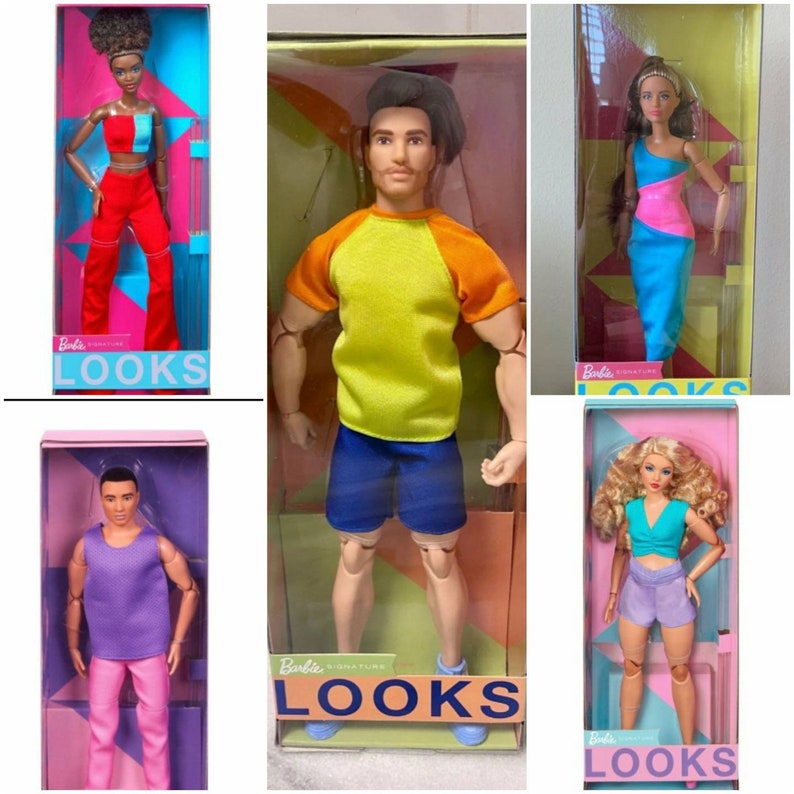 Barbie Signature Looks Dolls Wave 3 - Etsy