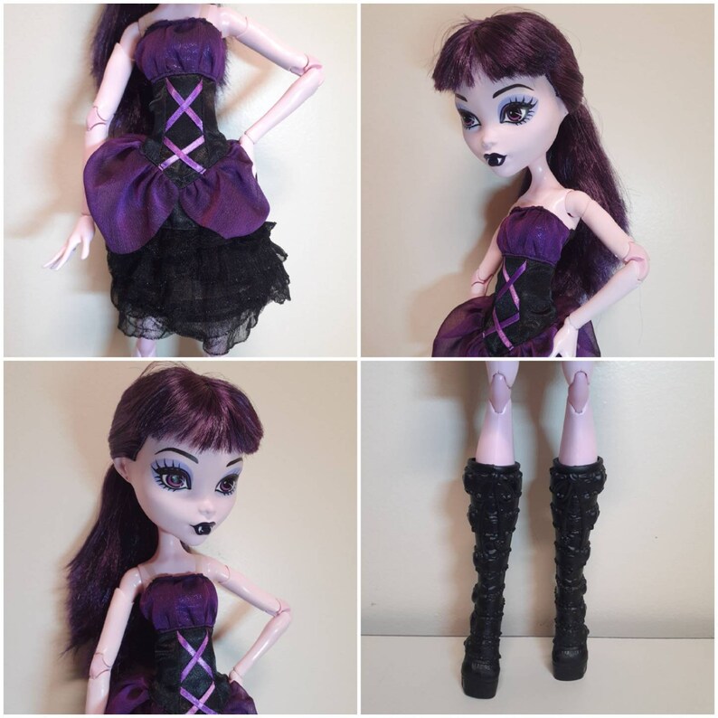 Frightfully Tall Monster High Doll Elissabat Gooliope Etsy