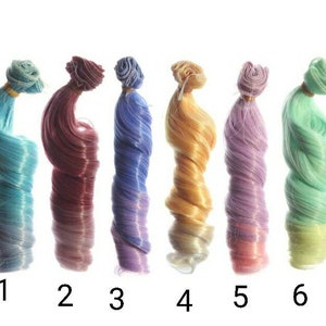 Doll Hair Wig Making Heath Resistant