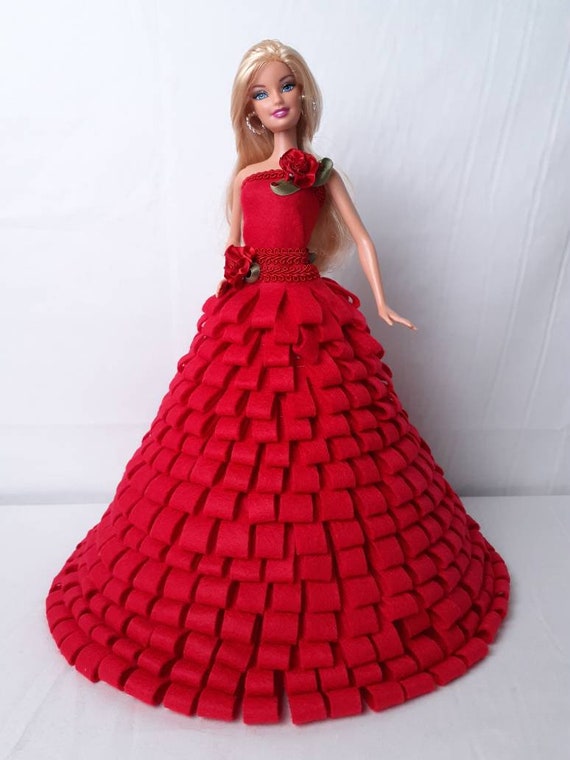 Genuine case for clothes doll barbie dress princess wedding dresses evening  dress for barbie doll accessories outfits Clothing - AliExpress