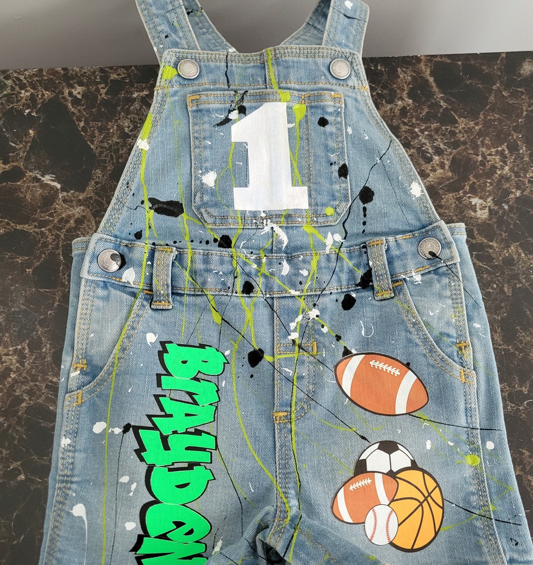 Personalized Youth Overalls Etsy