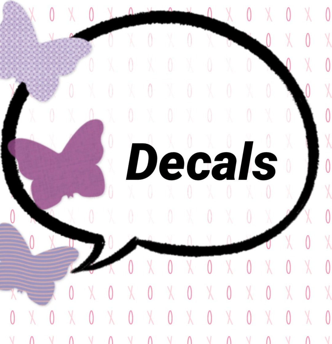 Custom Decals Etsy