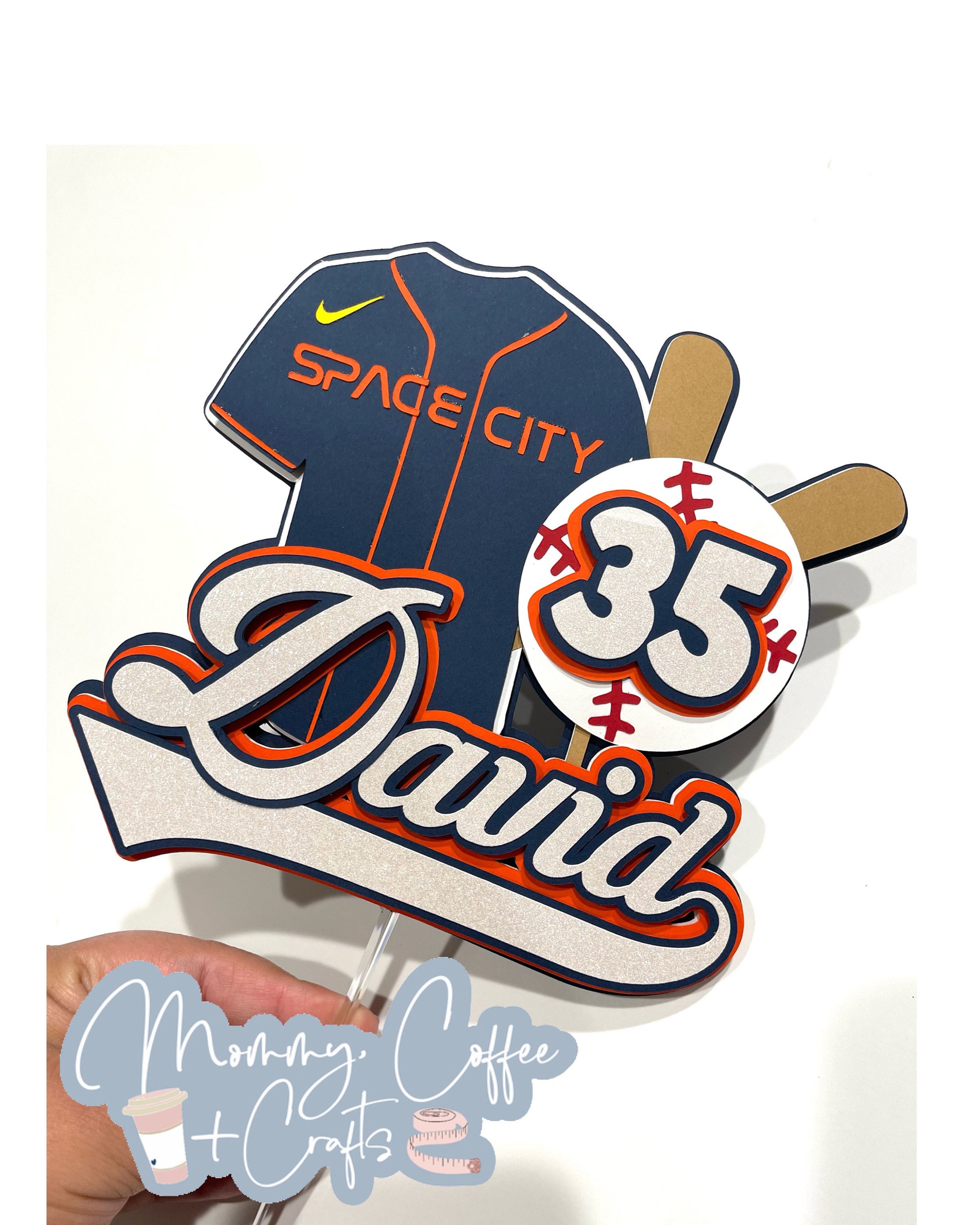 Houston Space City Cake Topper Space City Houston Houston Etsy