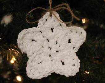 Rustic Christmas tree ornament