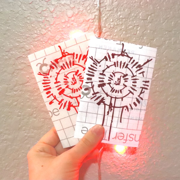 Pegatina de vinilo de la marca infernal inspirada en Astarion