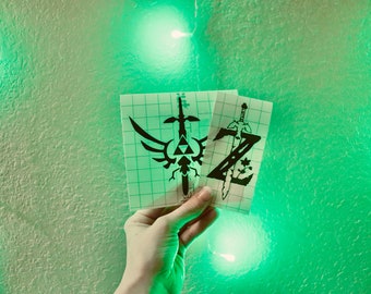 Legend of Zelda Inspired Vinyl Stickers | Multiple Options Available