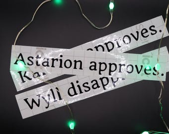 BG3 Inspired Companion ‘Approves’ and ‘Disapproves’ Stickers