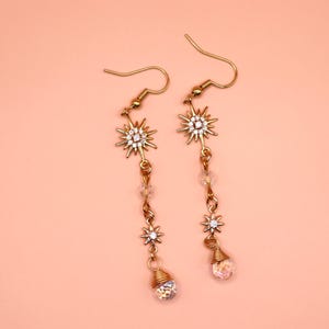 Phantom of the Opera Christine Daae Think of Me Inspired Replica Earrings | 18K Gold Plated & Filled
